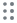 Drag and drop - six grey dots icon