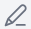 Edit document - grey pencil icon